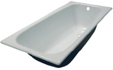 Чугунная ванна Универсал Классик 150_70 в комплекте с ножками