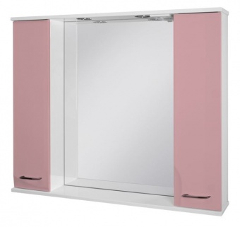 Зеркало для ванной Ювента Франческа ФШНЗ3 87см розовый
