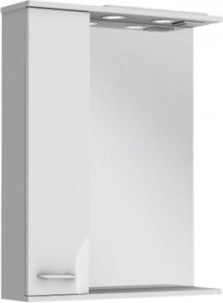 Зеркало для ванной Ювента Франческа ФШНЗ-2 65см белый левый