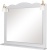 Зеркало для ванной Аква Родос Классик 100 белый в комплекте с двумя подсветками ITEM